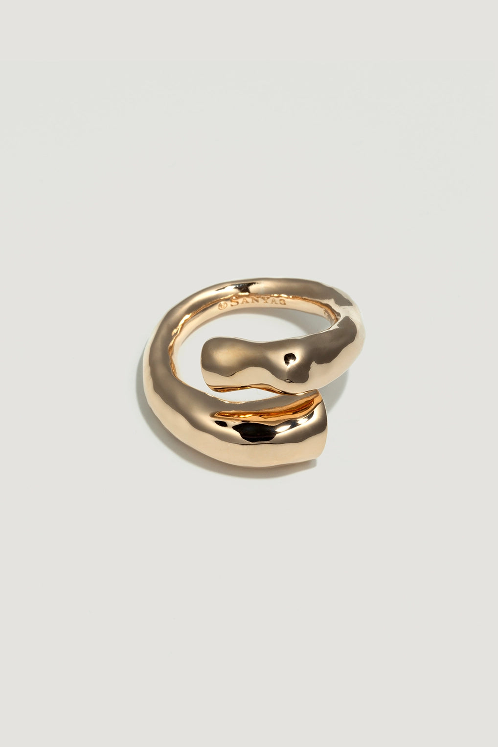 Gold Cleo ring