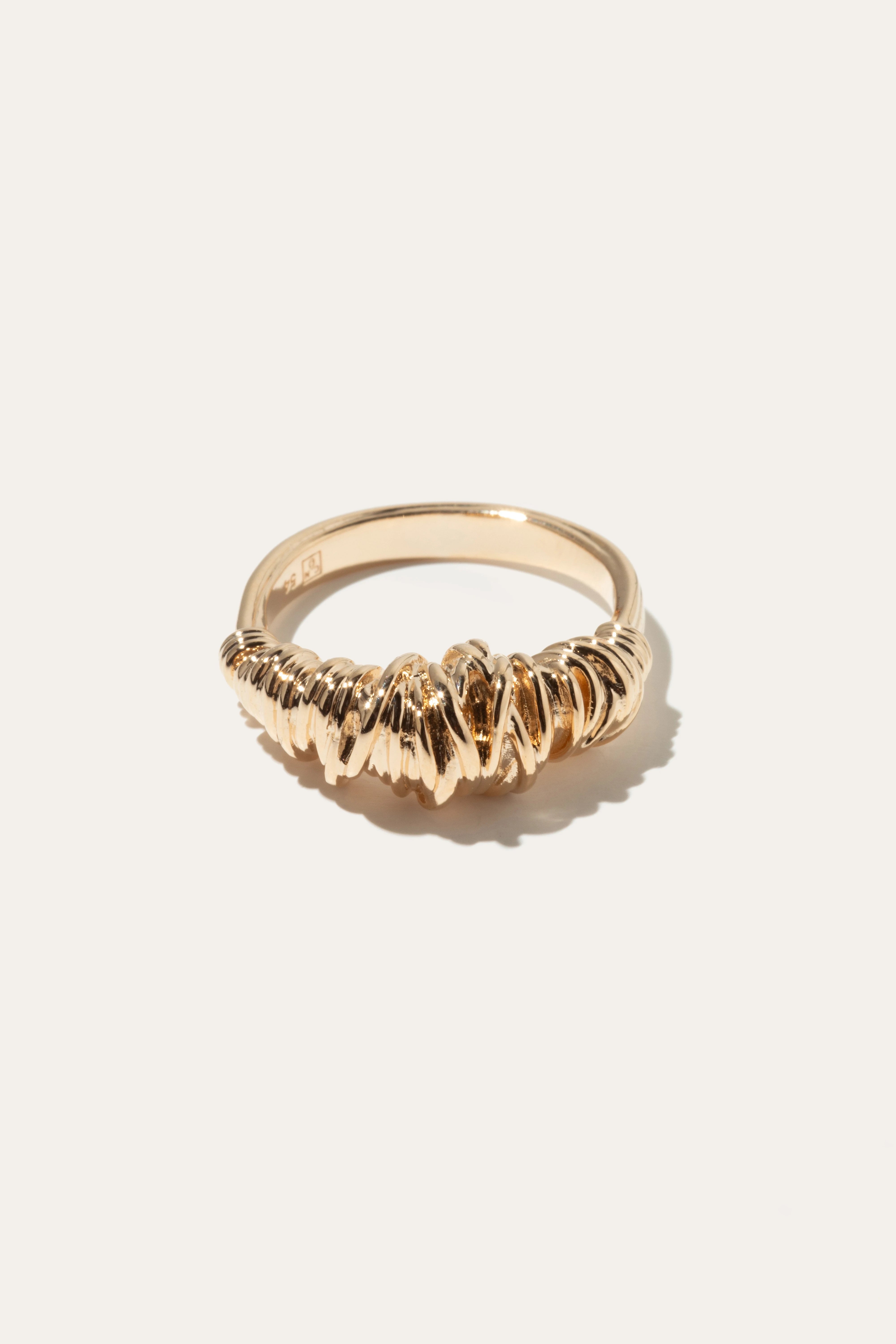 Gold Antigone ring