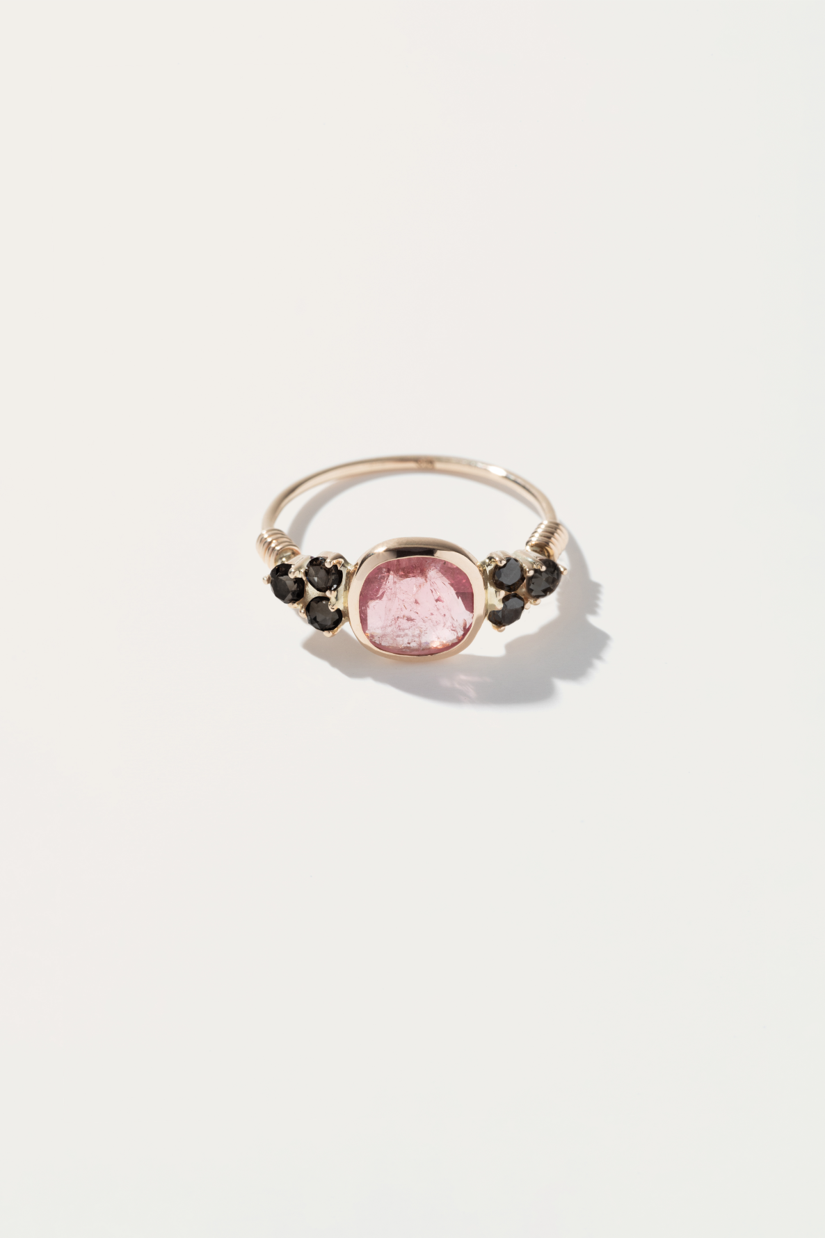 Pink Tourmaline Médicis ring