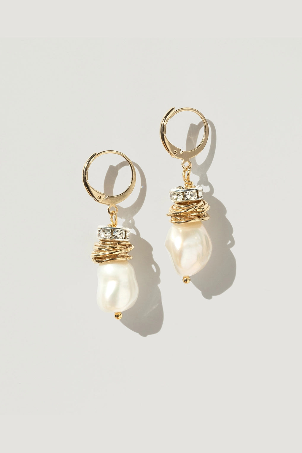 Gold Diane earrings