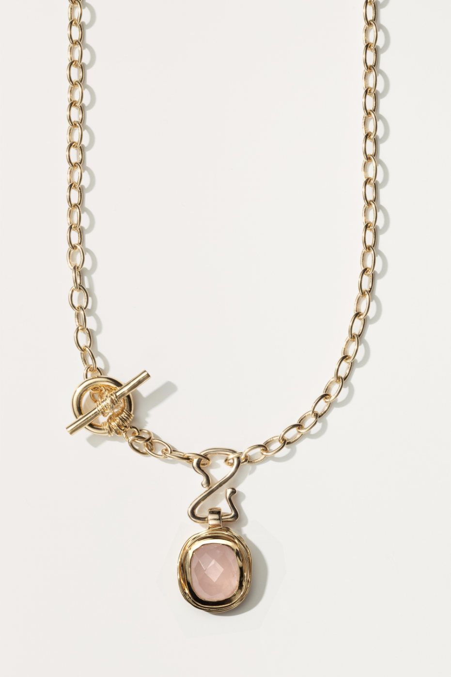 Collier Phèdre Quartz rose
