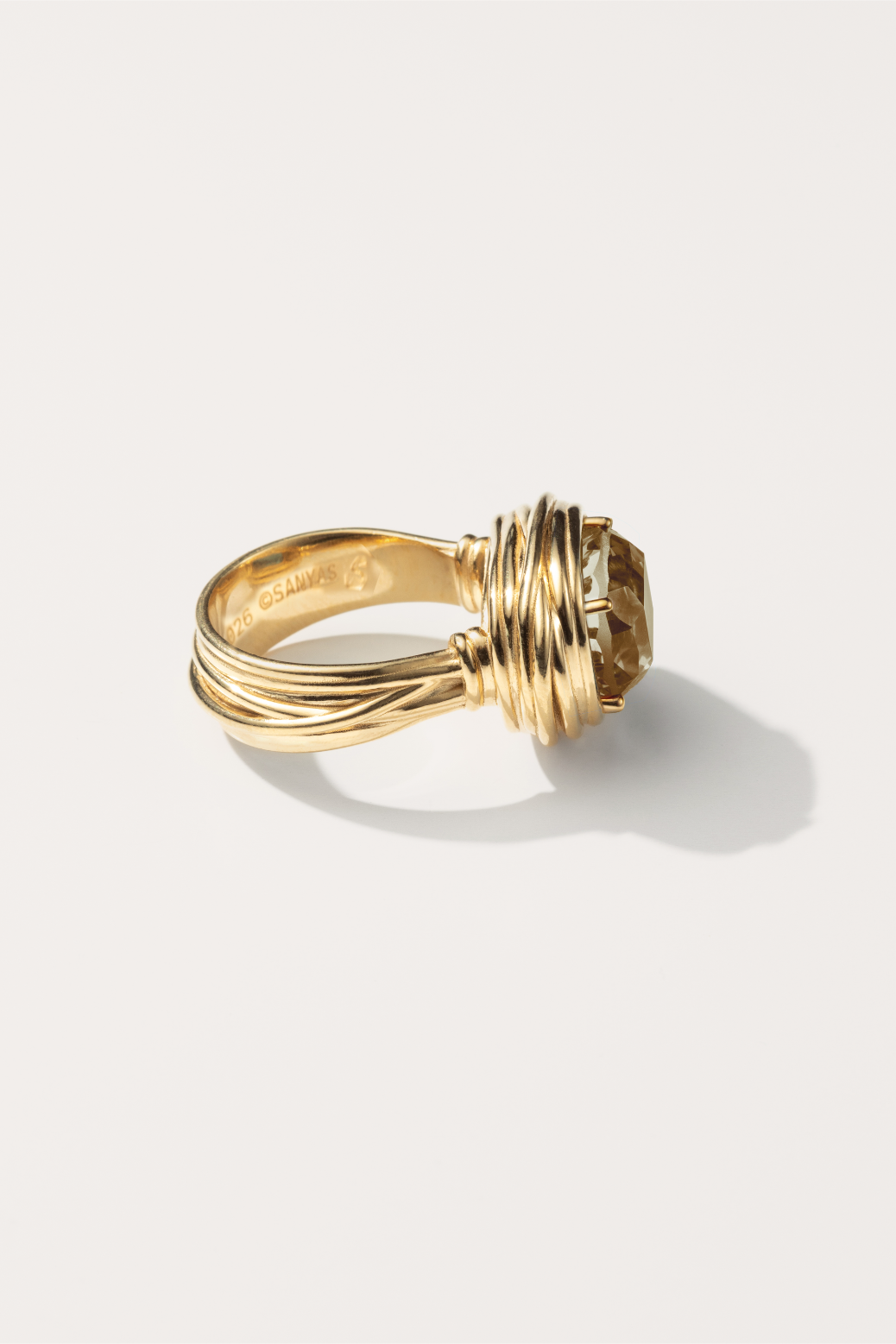 Bague Phèdre N°13 Quartz fumé
