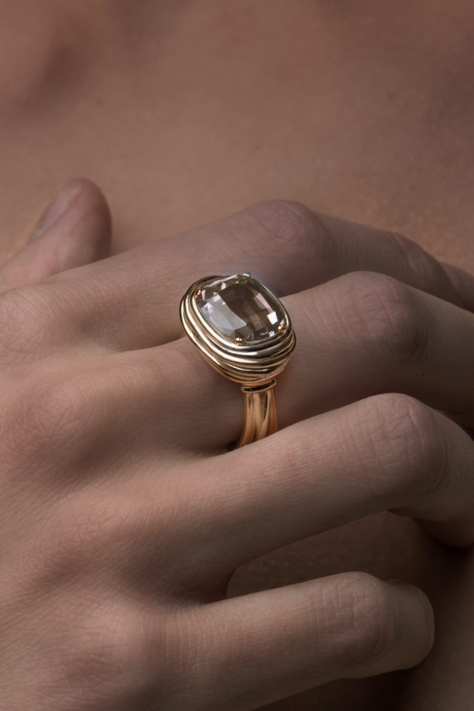 Bague Phèdre N°13 Quartz fumé