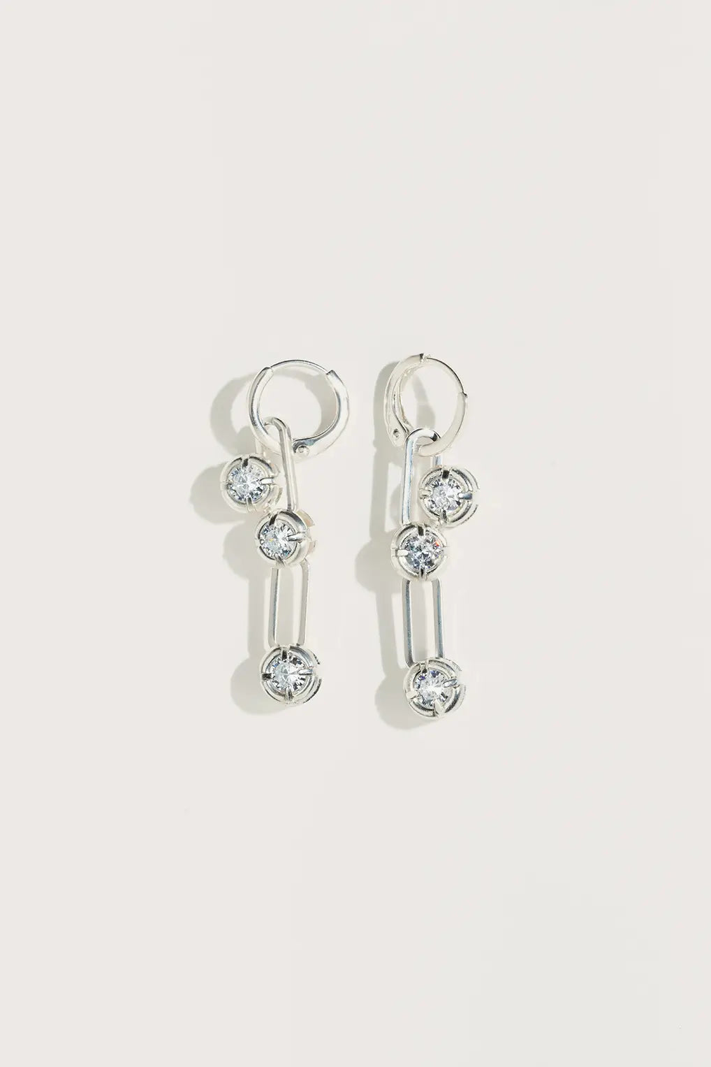 Boucles d’oreilles Alix #3 argent.