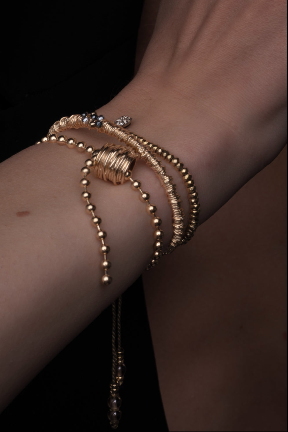 Gold Antigone Chain Bracelet